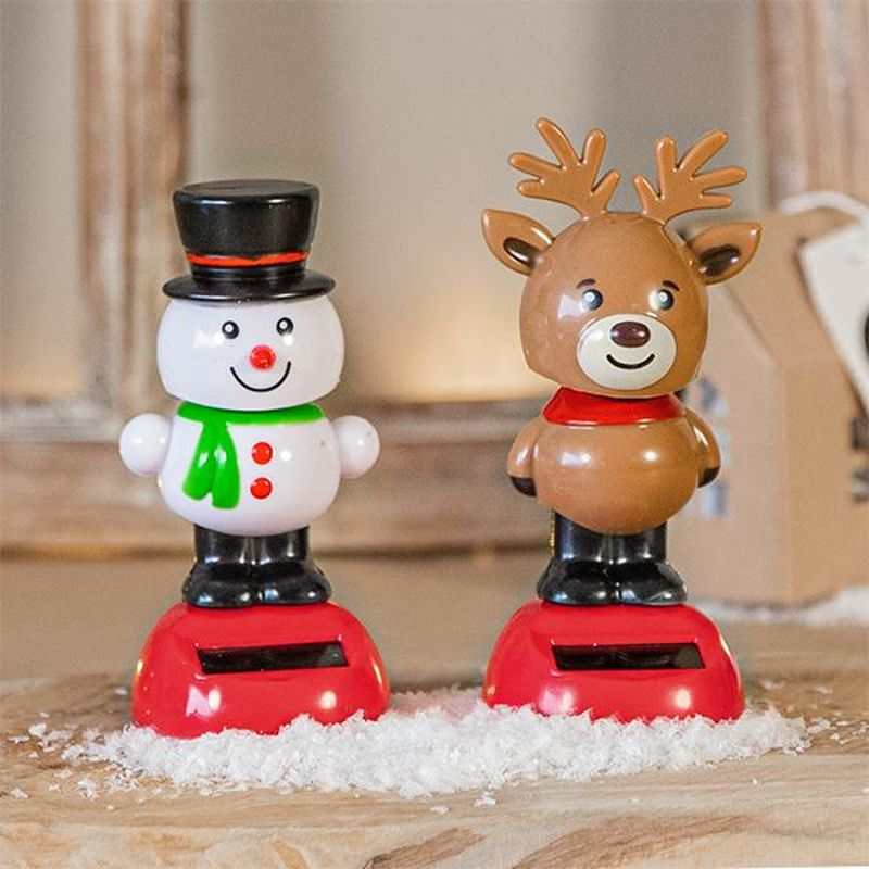 Wichtel Solar-Wackelfigur