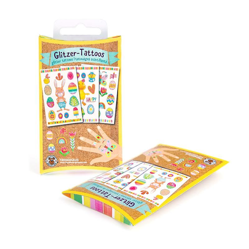 TOMMY & FRIDA Glitzer-Tattoos 3er Set