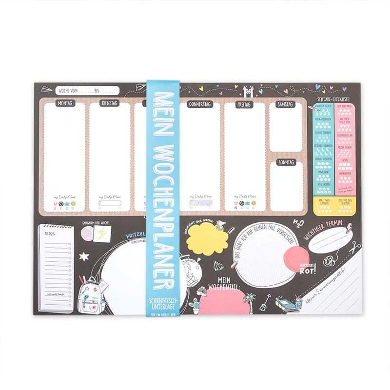 ALLES FÜR DIE SCHULE Schreibtischunterlage Feelgood