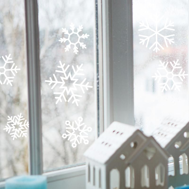 MAGIC MOMENTS Fenster-Sticker Schneekristalle