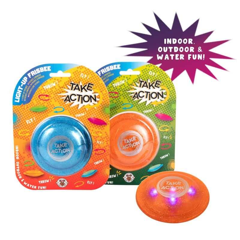 TAKE ACTION Pocket Light-up Frisbee