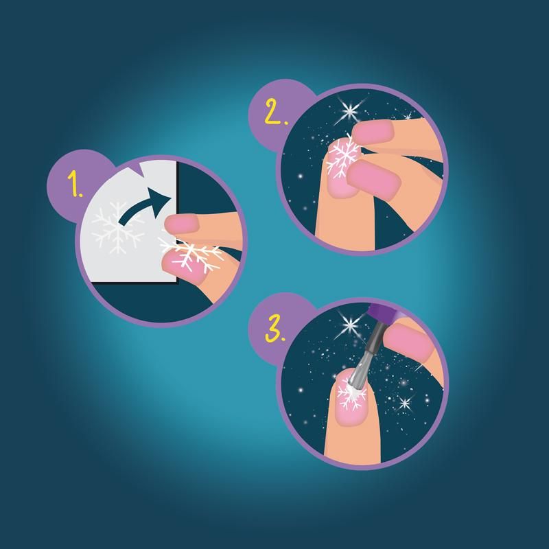 MAGIC MOMENTS Nagelsticker-Set