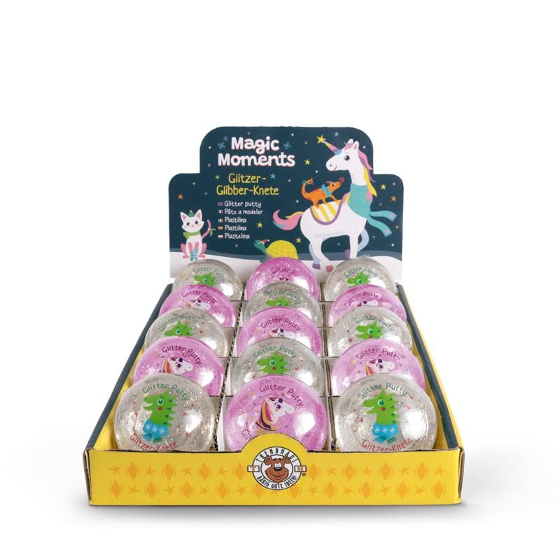MAGIC MOMENTS Glitzer Glibber Knete (1Stück)