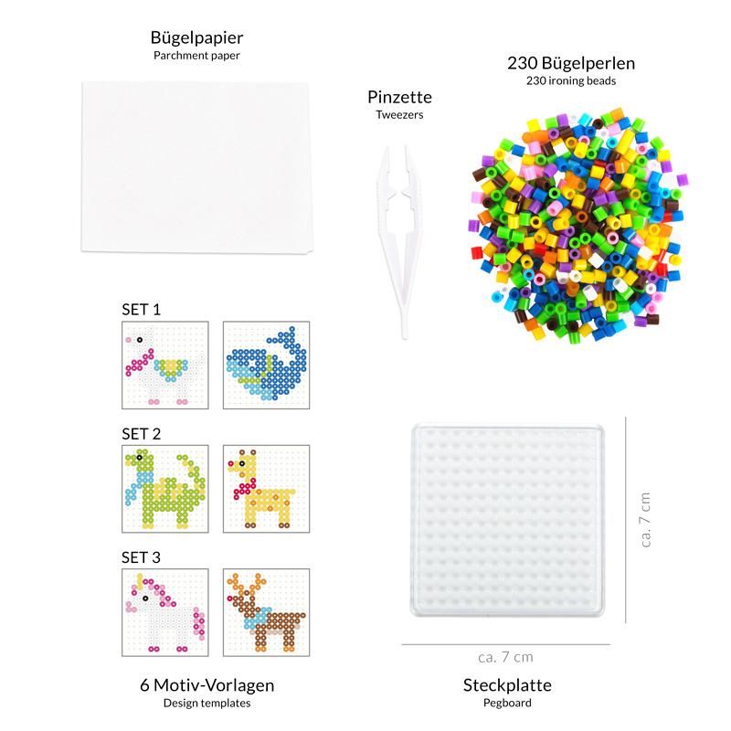 MAGIC MOMENTS  Bügelperlen - Bastel Anhänger