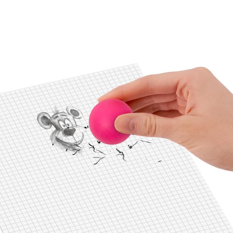 Radierer & Flummi 2in1