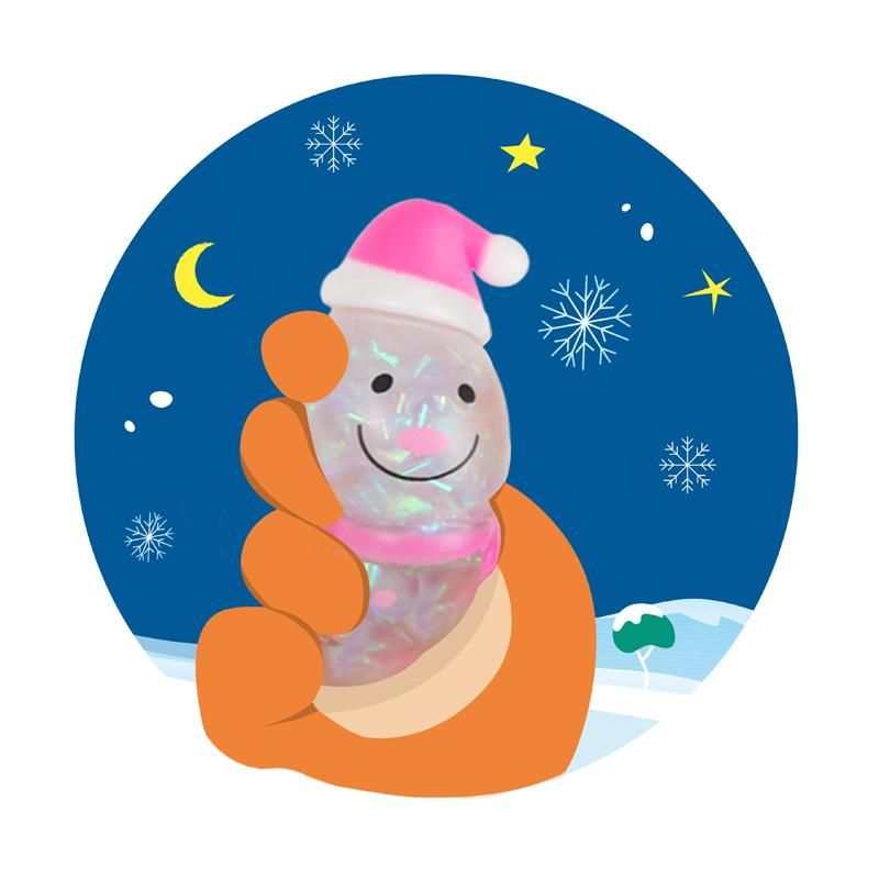 Splashy Sparkle Schneemann