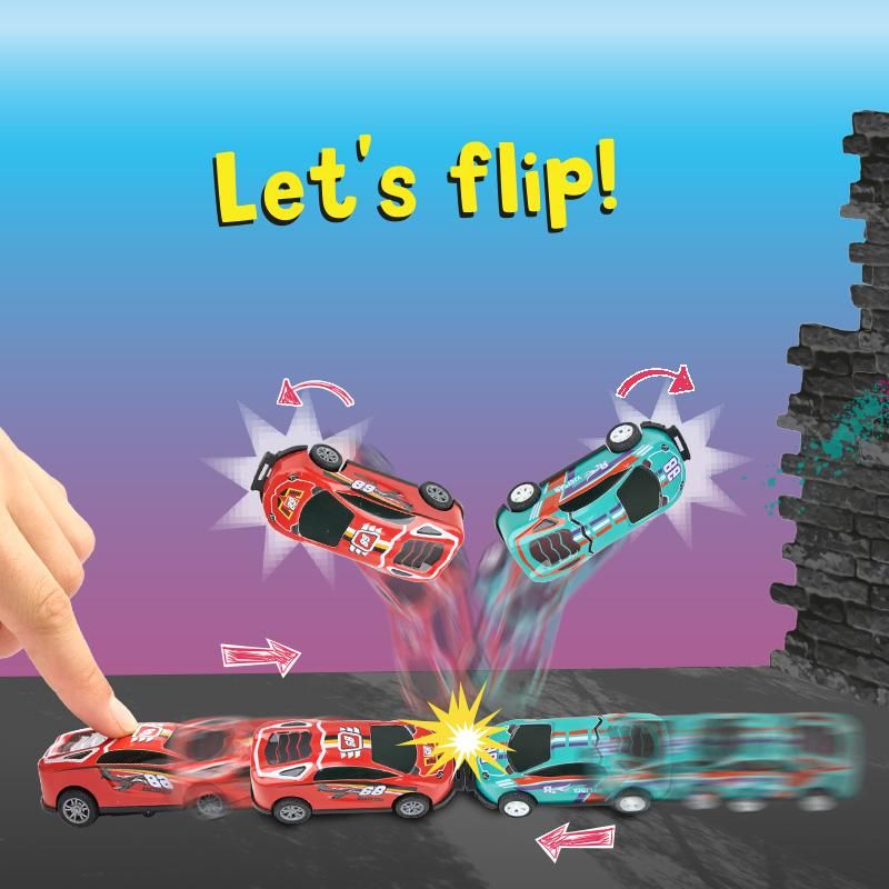 SPEED Stunt-Car 2er-Set mit Rückzug