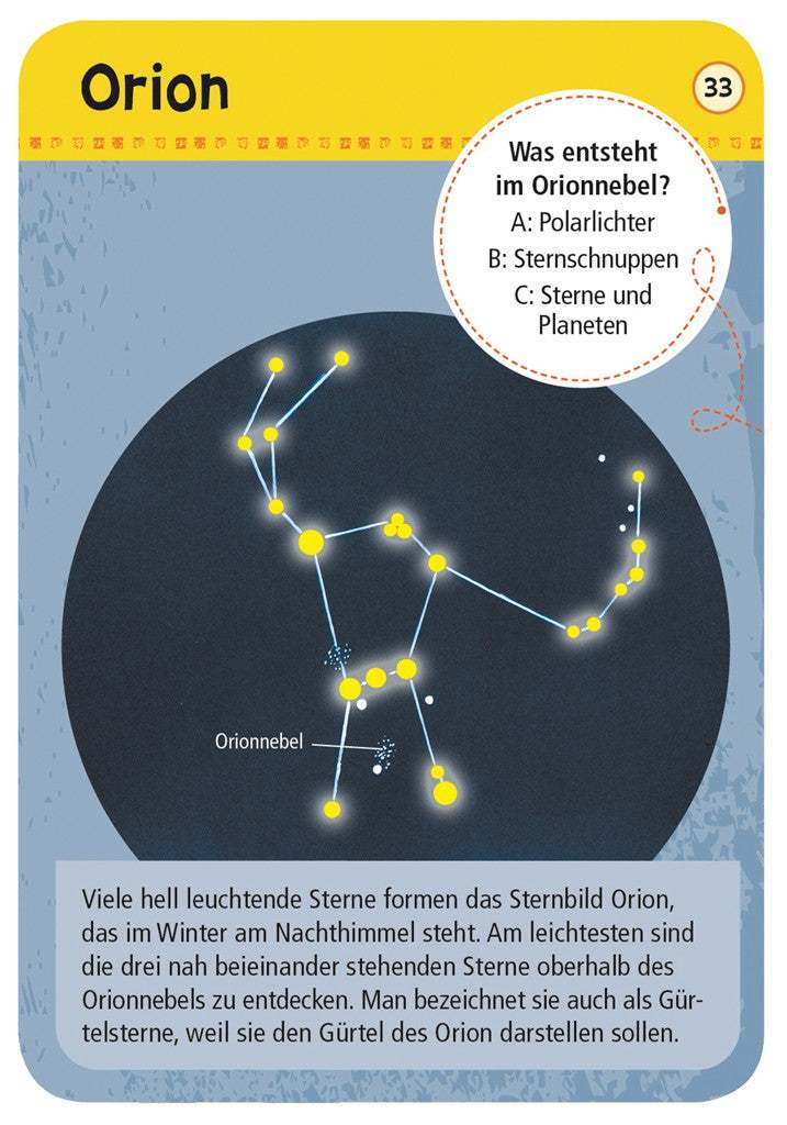 Expedition Natur 50 Sternbilder & Planeten