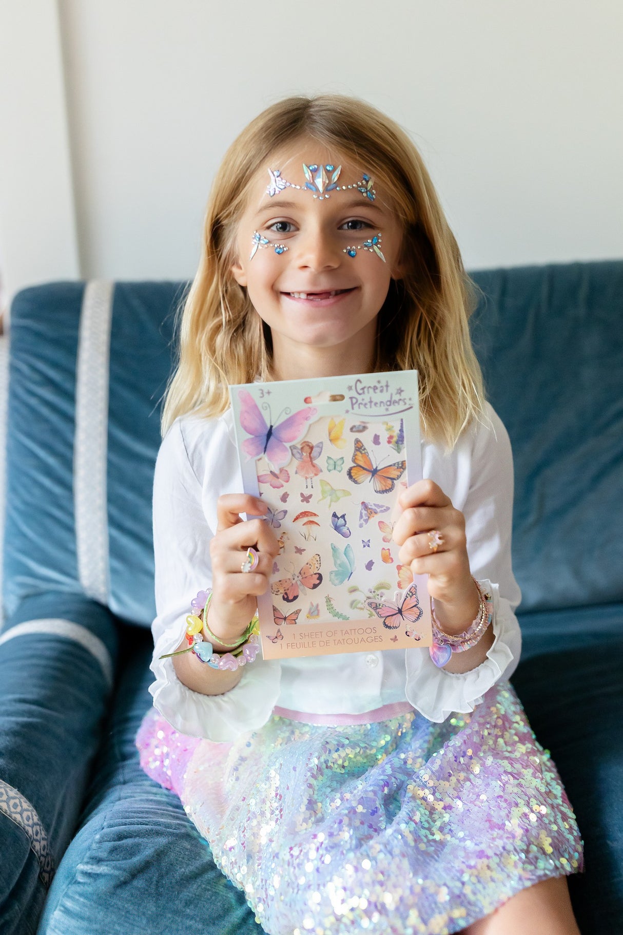 Schmetterling Tattoos (18 Stück)