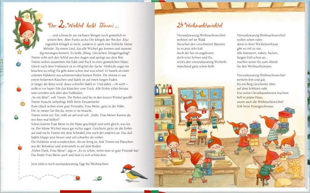 24 Weihnachtswichtel Geschichten