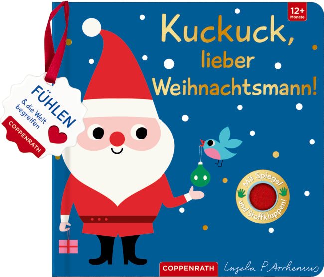 Mein Filz-Fühlbuch: Kuckuck, lieber Weihnachtsmann