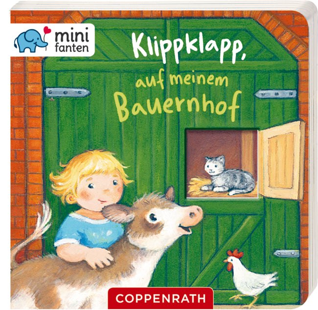 minifanten 13 Klippklapp Bauernhof Pappbilderbuch für Kleinkinder ab 18 Monaten