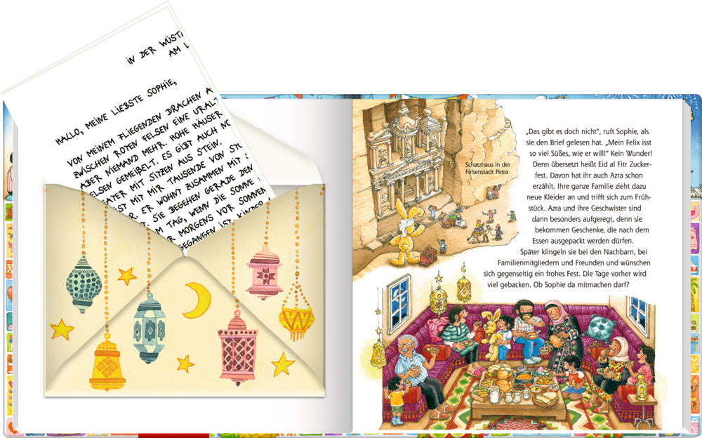 Felix feiert Feste in aller Welt