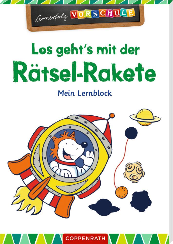 Lernerfolg Vorschule Lernbuch Los geht's m.d. Rätsel-Rakete für Kinder ab 5 Jahre