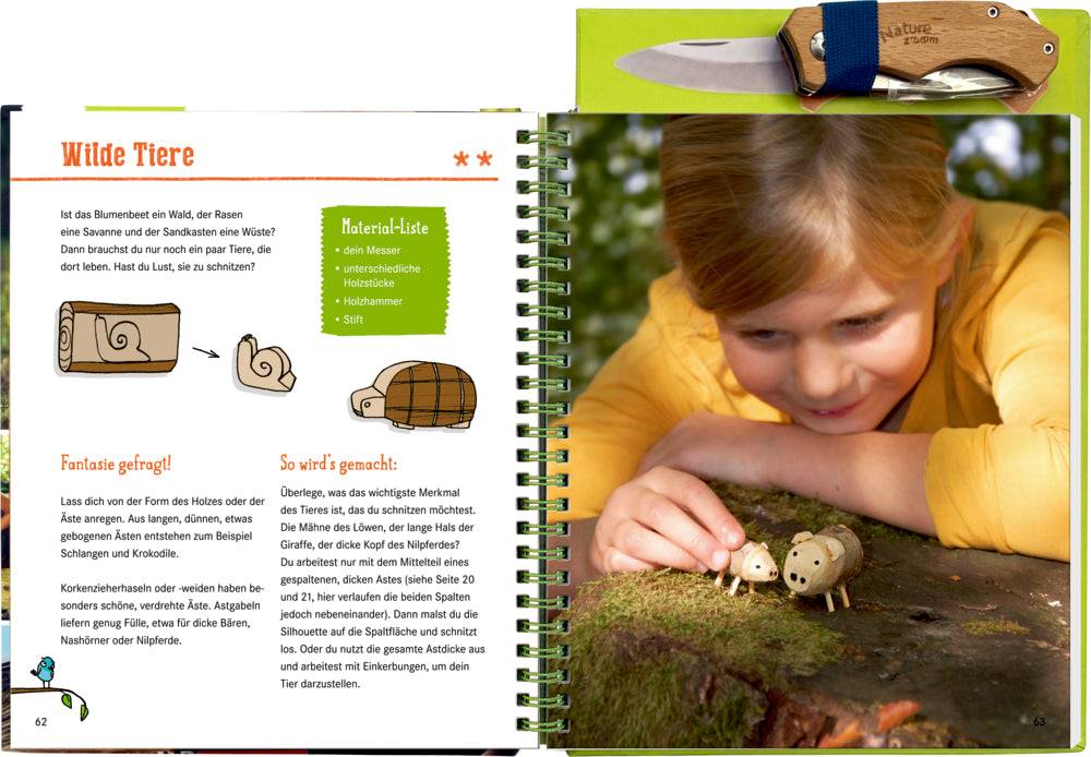 Schnitzen-Schritt für Schritt