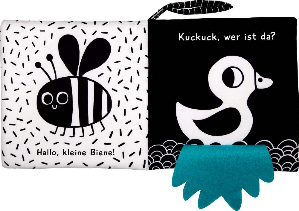 Weiches Kontrastbuch "Kuckuck kleiner Käfer"