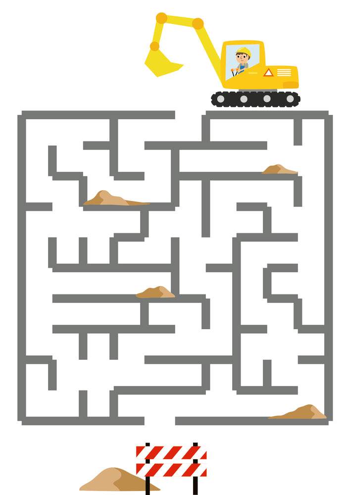 Mein Kindergartenblock: Rätsel ohne Text - Fahrzeuge