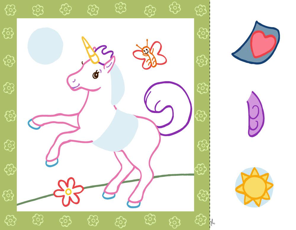 Mein erstes Einhorn-Bastelbuch