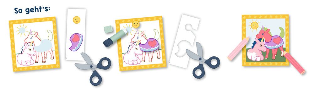 Mein erstes Einhorn-Bastelbuch