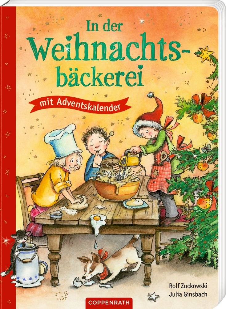 In der Weihnachtsbäckerei - Buch mit Adventskalender