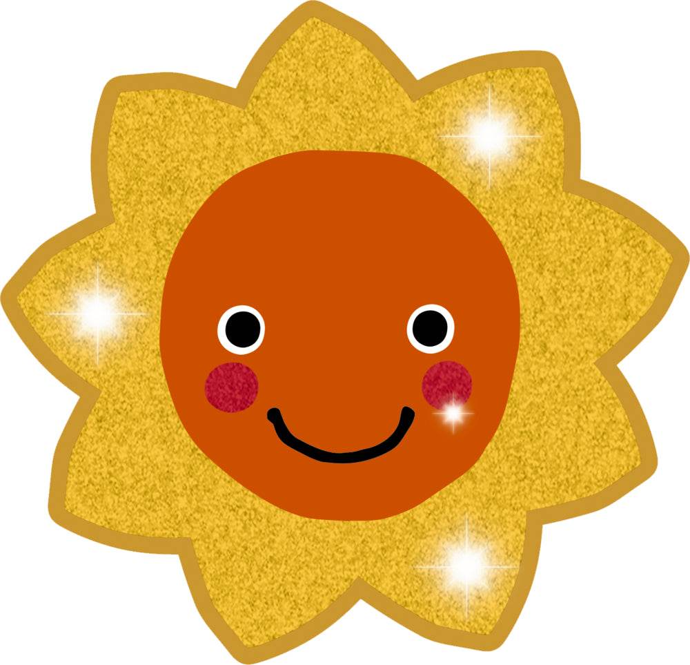 Mit der Schere schneiden-Glitzerbilder (1Stück)