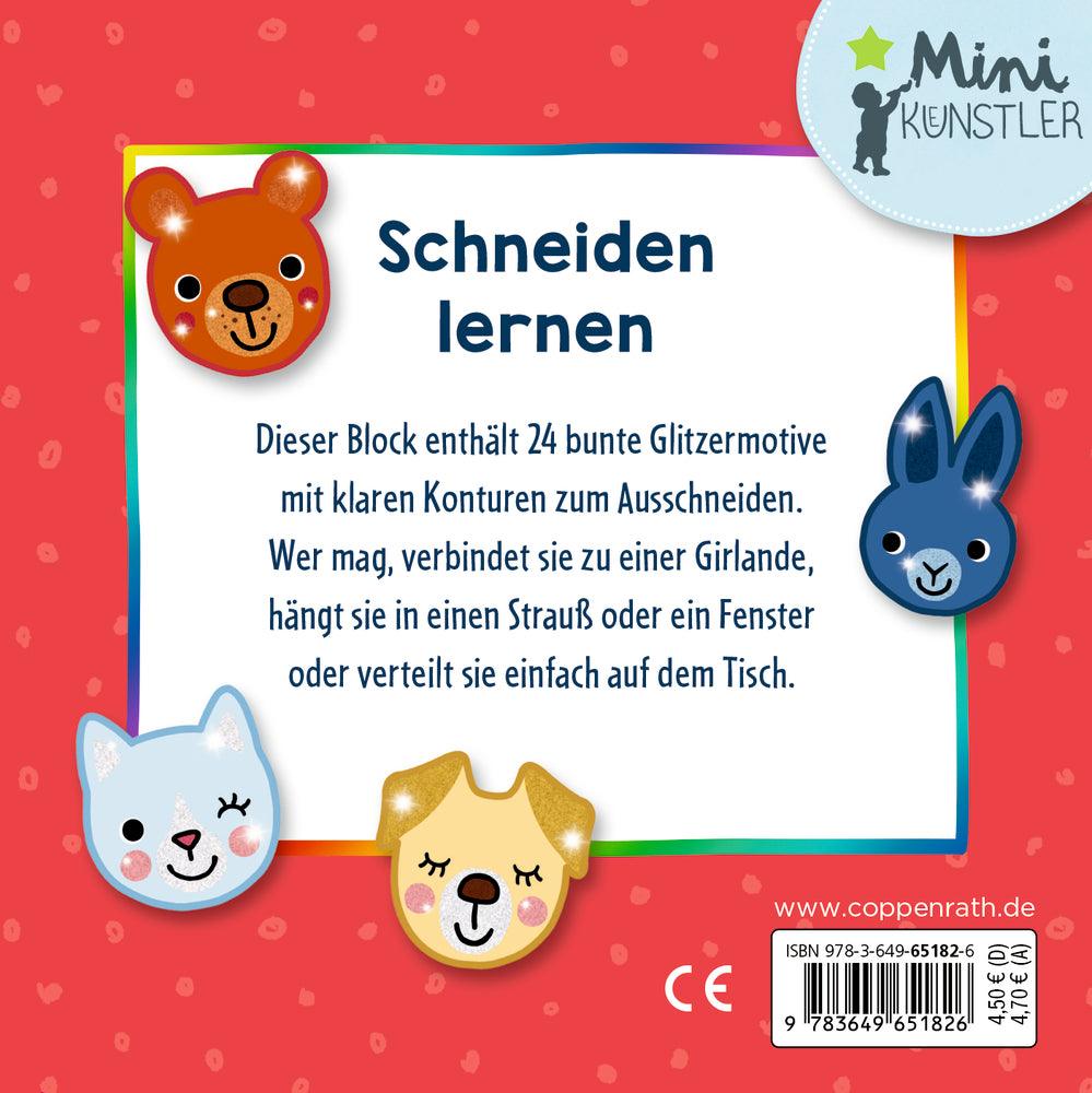 Mit der Schere schneiden-Glitzerbilder (1Stück)