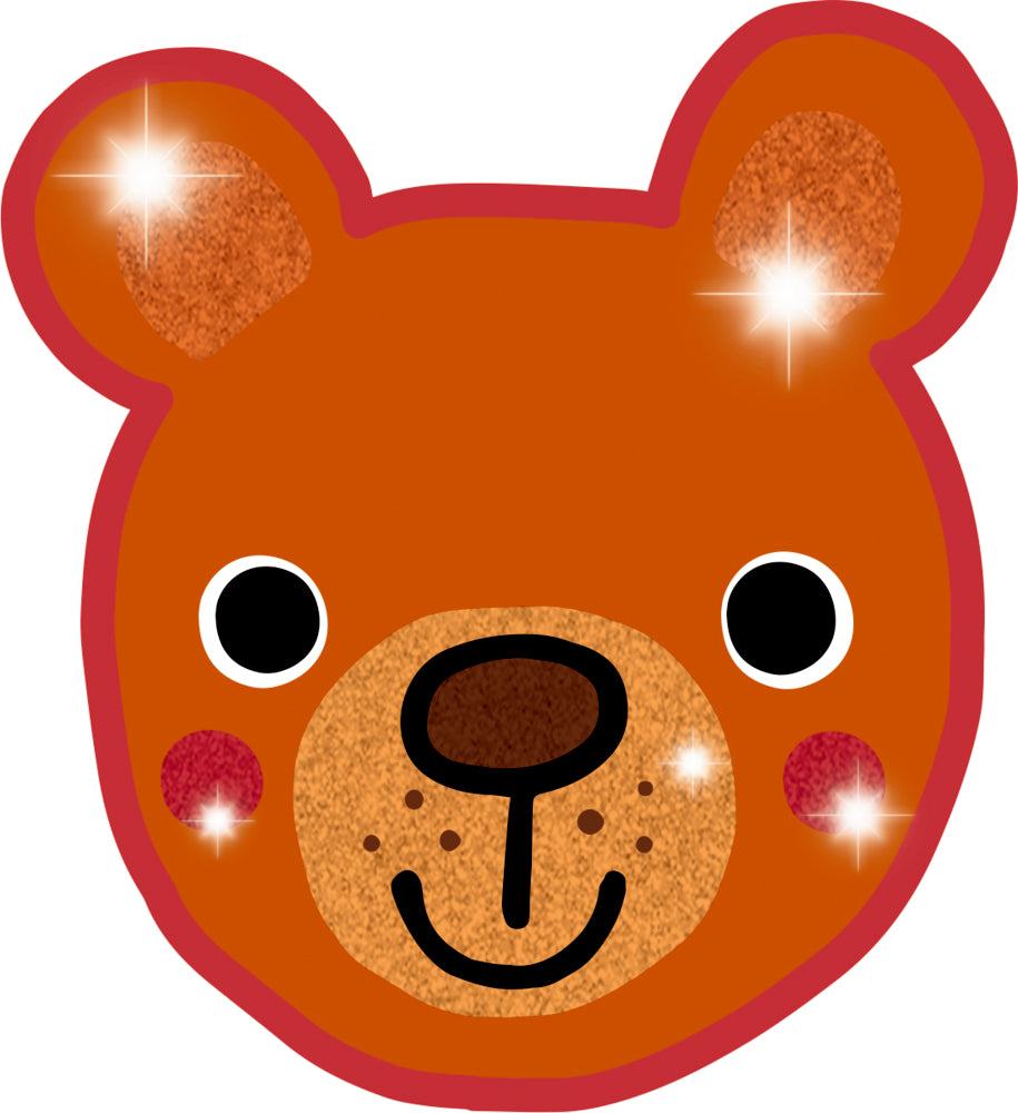 Mit der Schere schneiden-Glitzerbilder (1Stück)