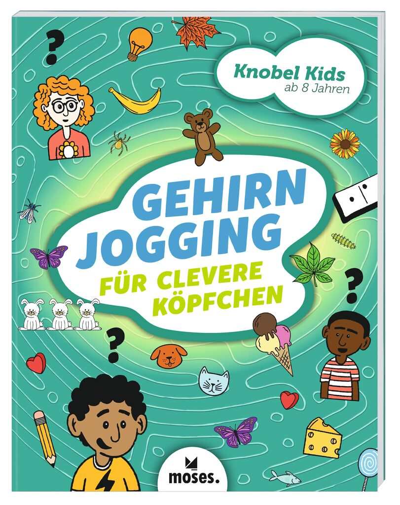 Knobel-Kids Gehirnjogging-Spiel fördert Konzentration und Gedächtnis bei Kindern ab 8 Jahren
