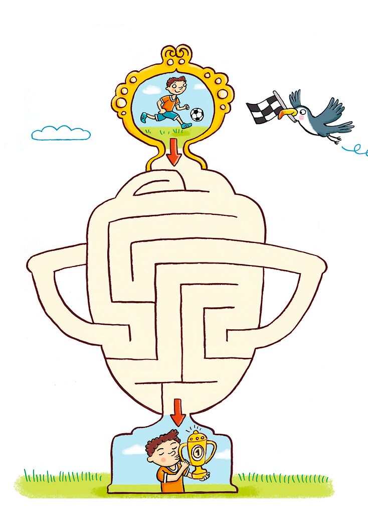 Mein bunter Fußball-Rätselspaß