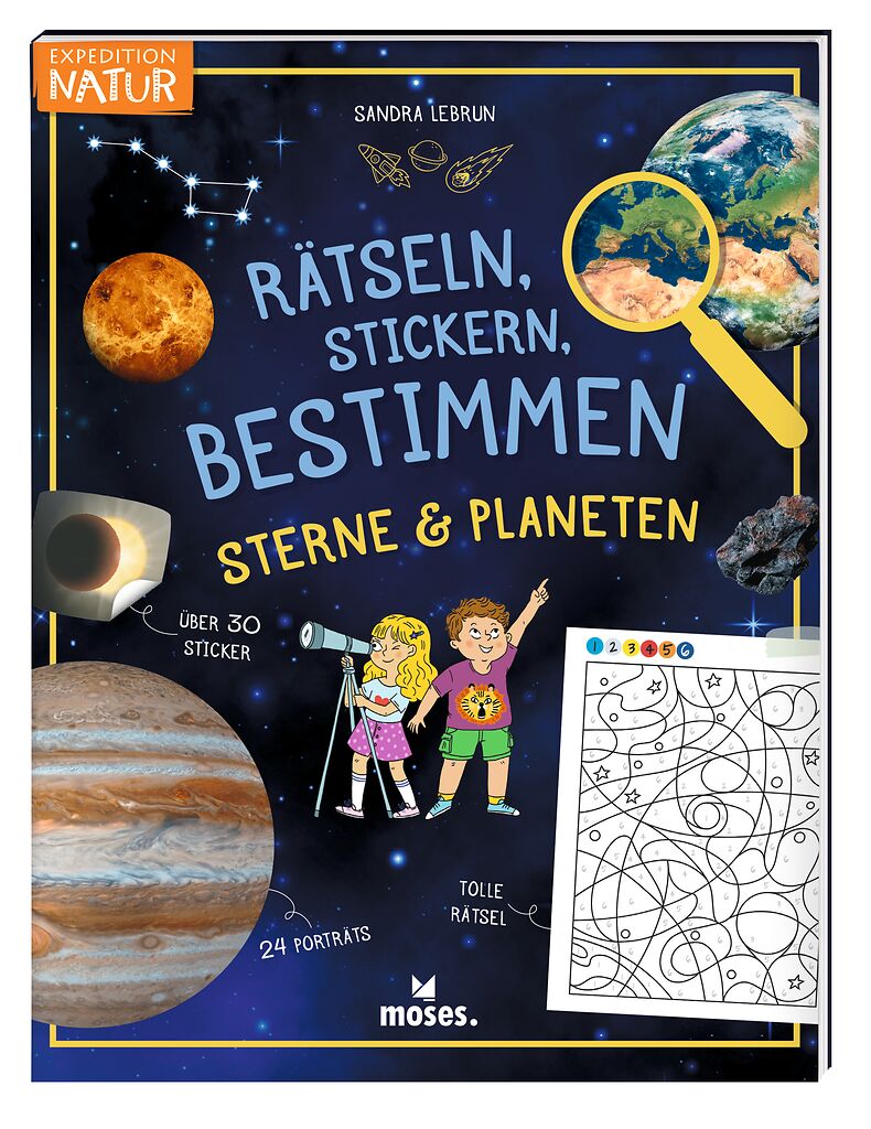 Expedition Natur: Rätseln & Stickern