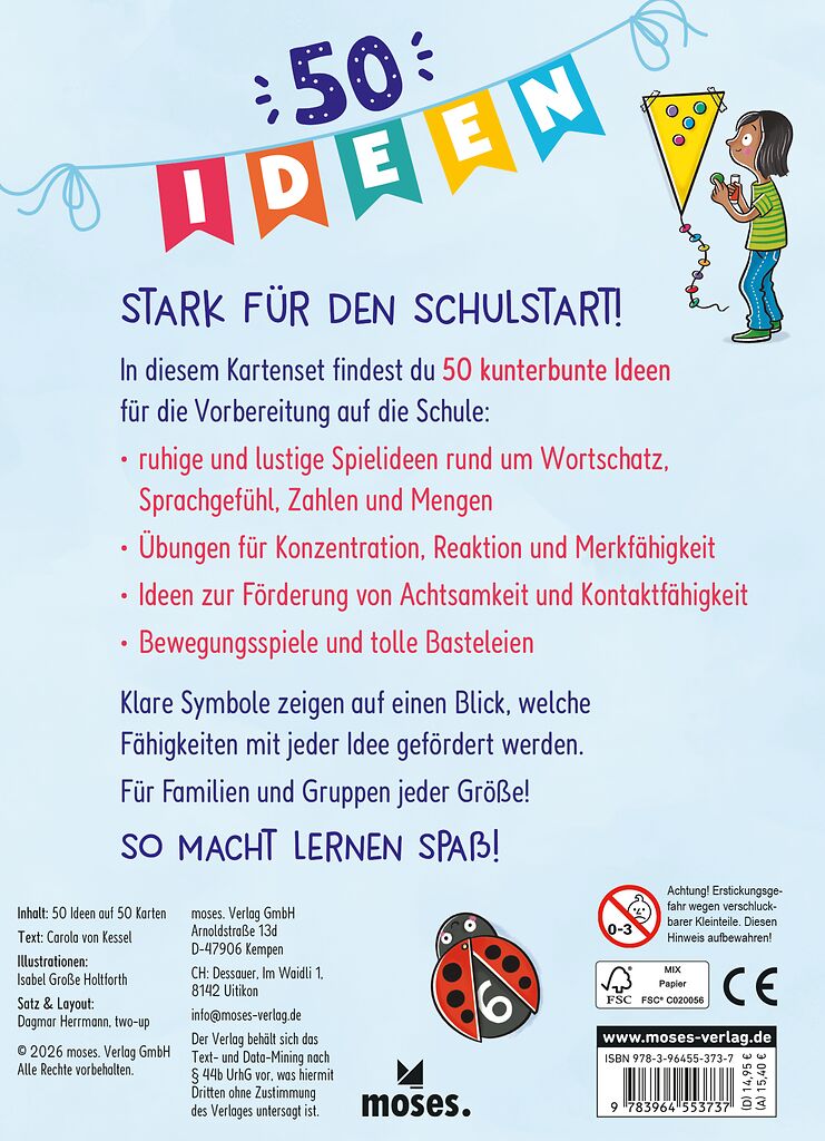 50 Ideen für den Schulstart