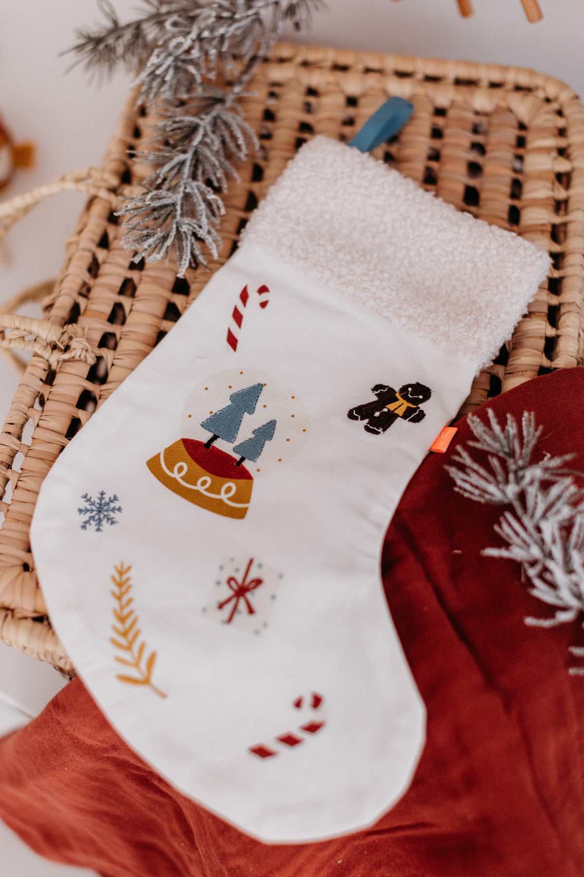 Nikolausstiefel Schneekugel*