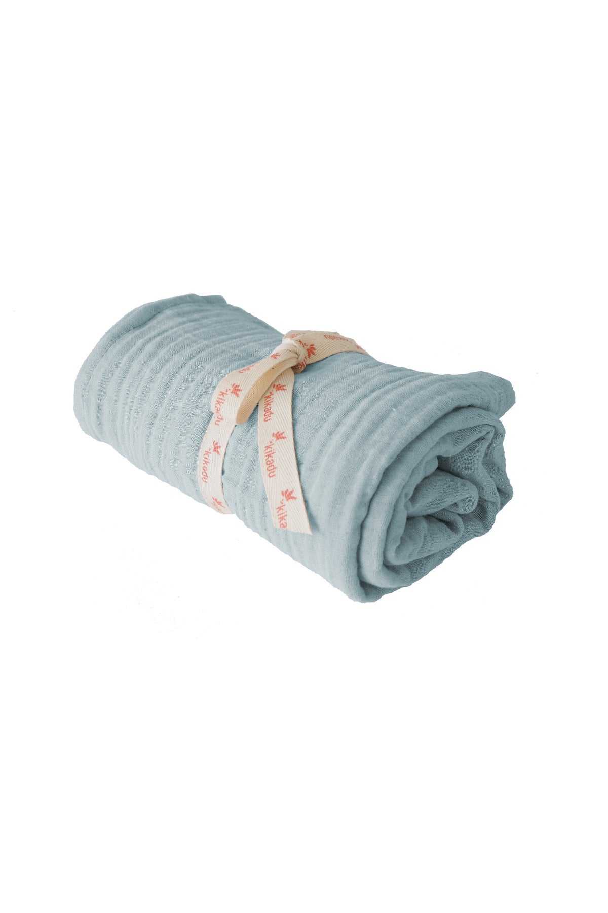 Kleines Tuch Musselin Mint aus 100% Bio Baumwolle, 80x80 cm, weich und GOTS-zertifiziert