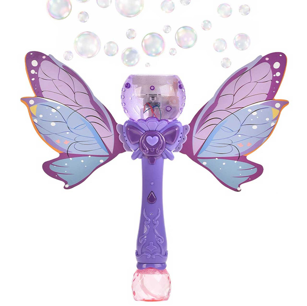 Seifenblasen Schmetterling mit Licht