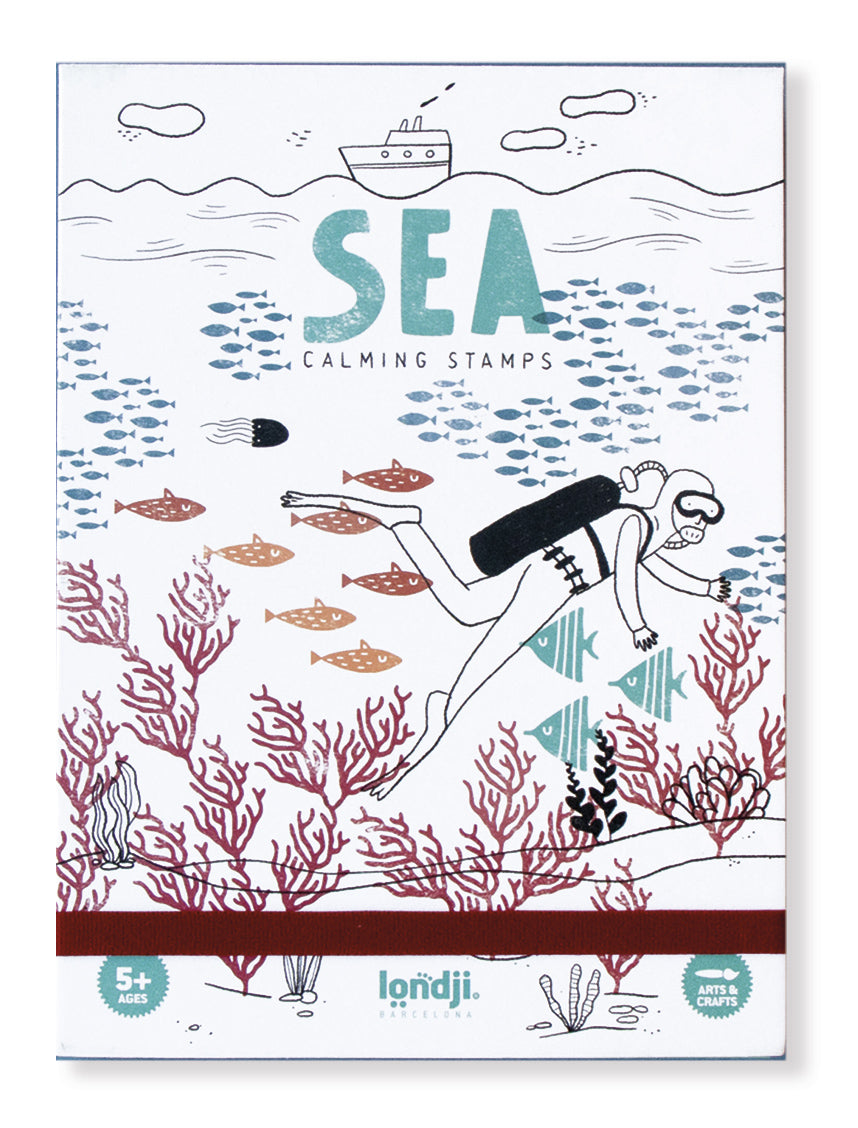 Stempelspiel Calm Stamps Sea
