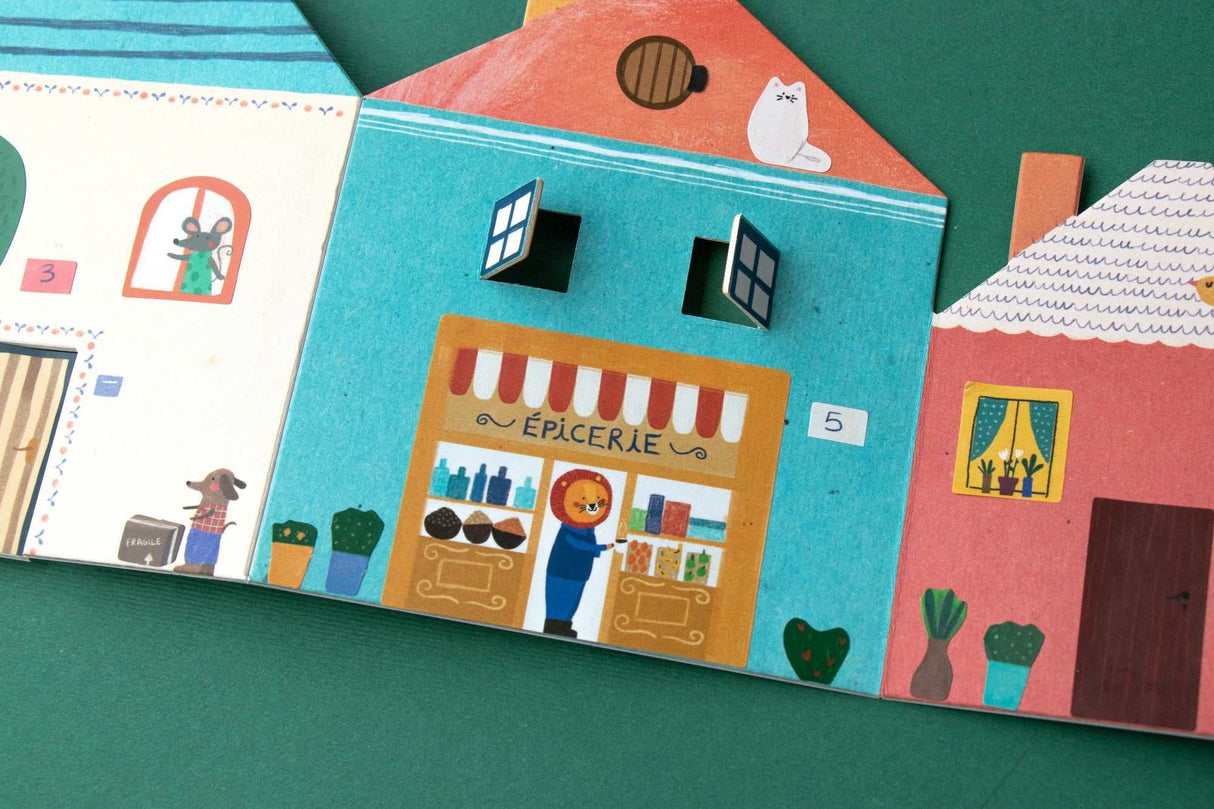 Aufkleberspiel Chez Moi