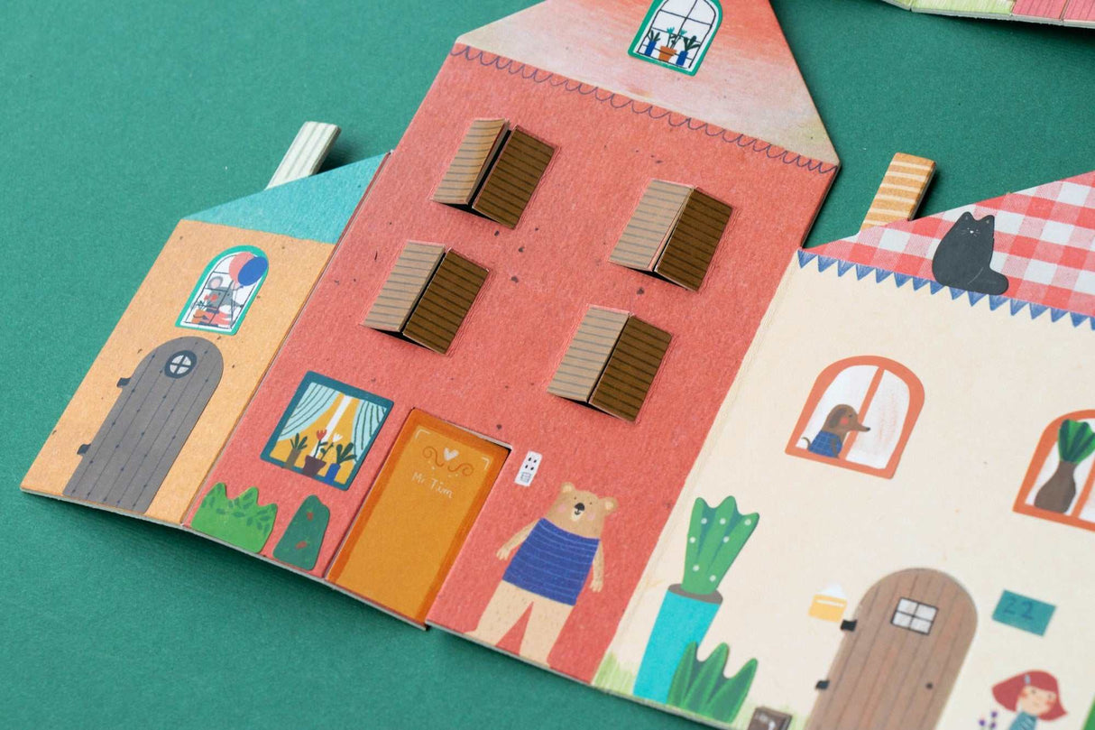 Aufkleberspiel Chez Moi