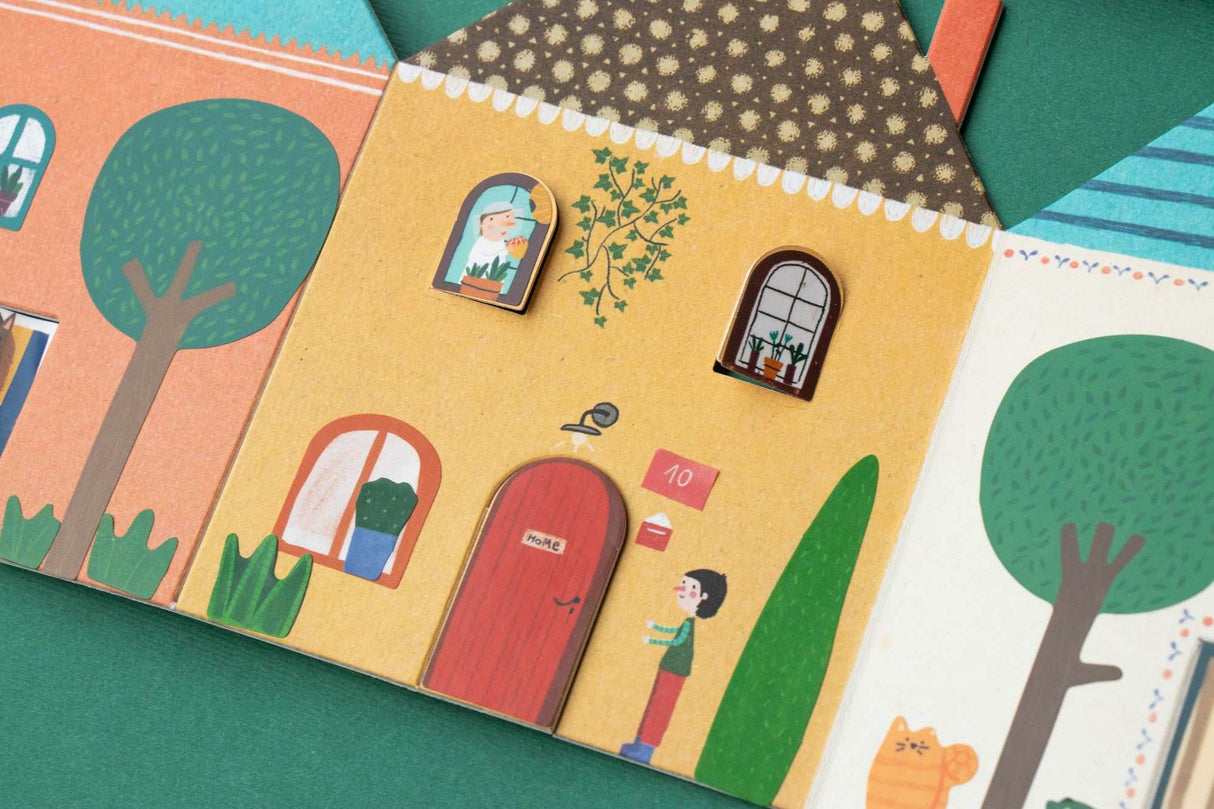 Aufkleberspiel Chez Moi