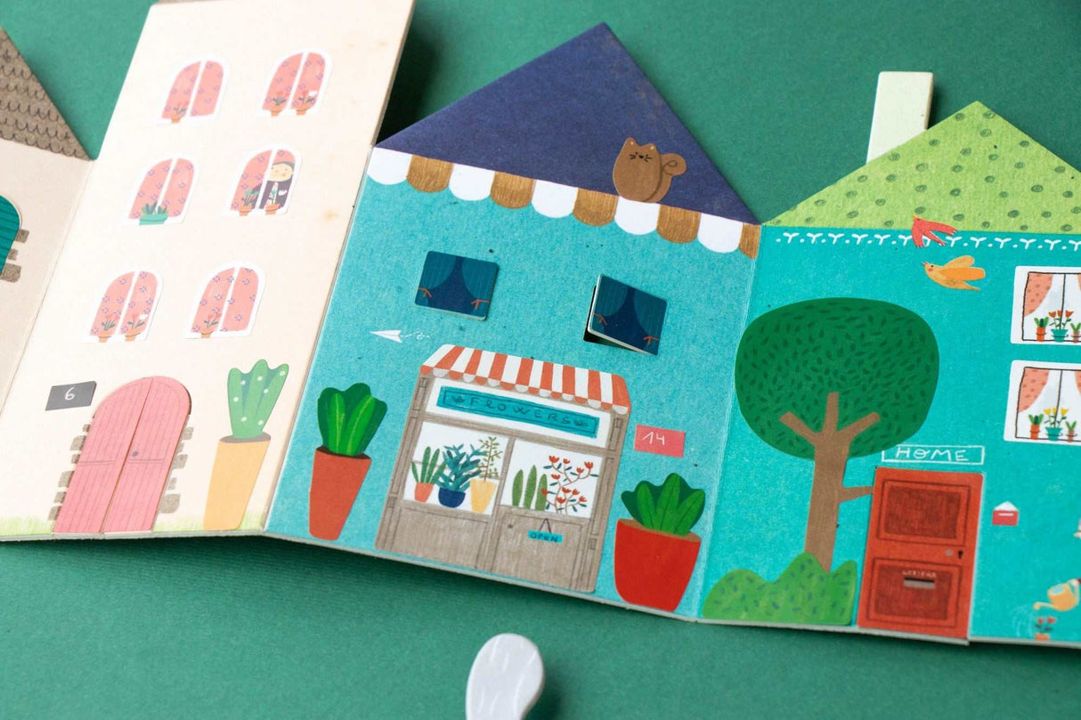 Aufkleberspiel Chez Moi