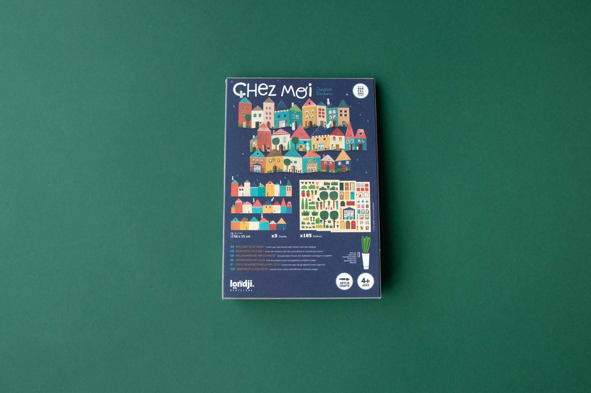 Aufkleberspiel Chez Moi