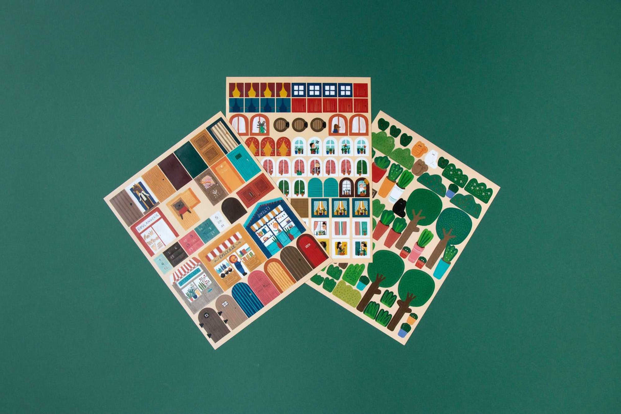 Aufkleberspiel Chez Moi