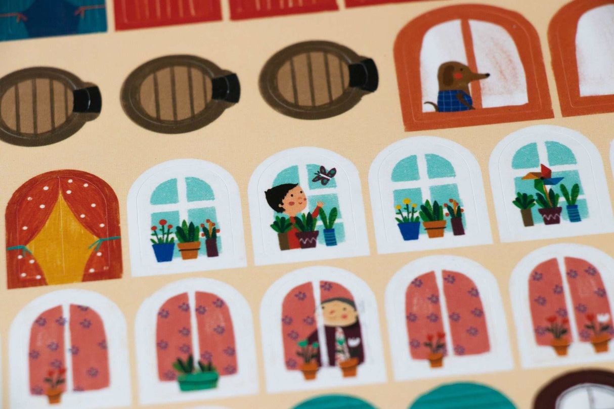 Aufkleberspiel Chez Moi