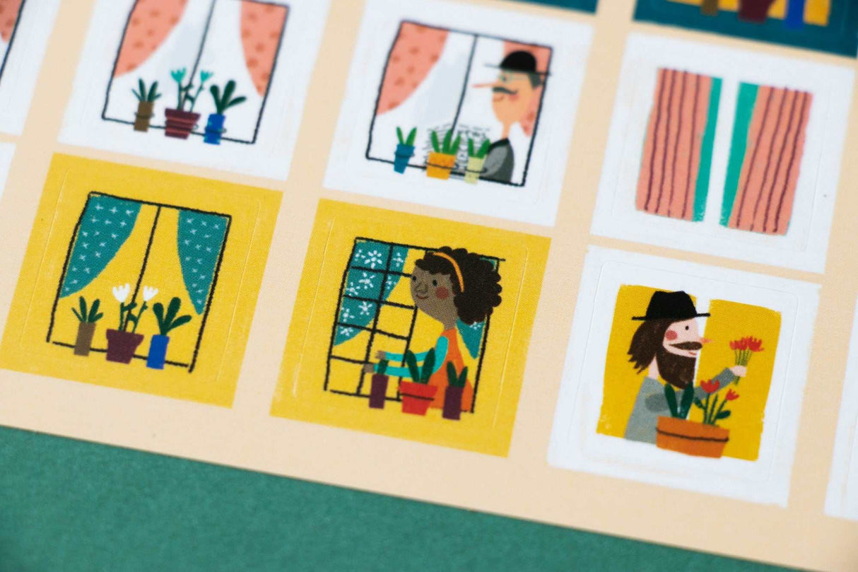 Aufkleberspiel Chez Moi