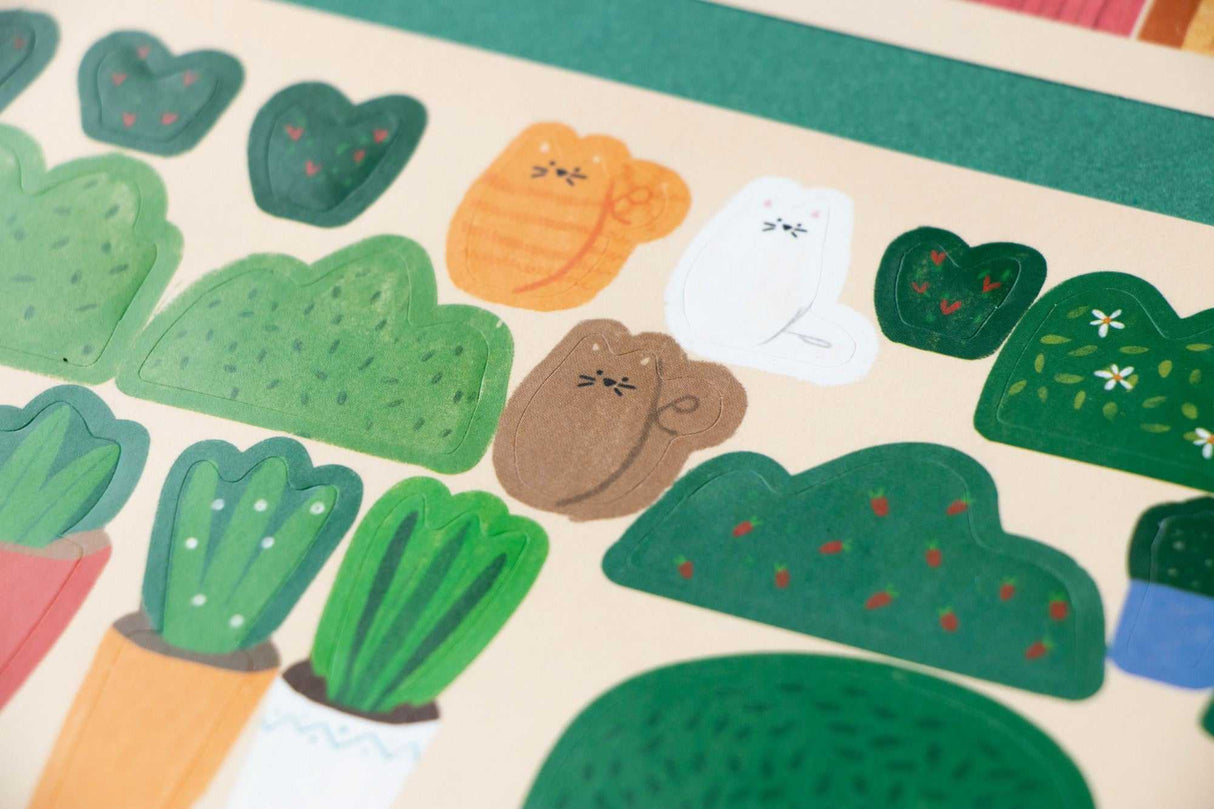 Aufkleberspiel Chez Moi