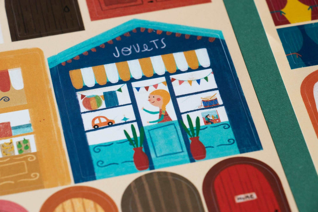 Aufkleberspiel Chez Moi