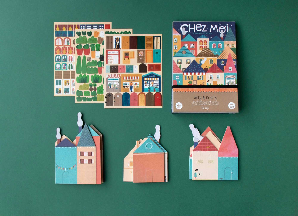 Aufkleberspiel Chez Moi