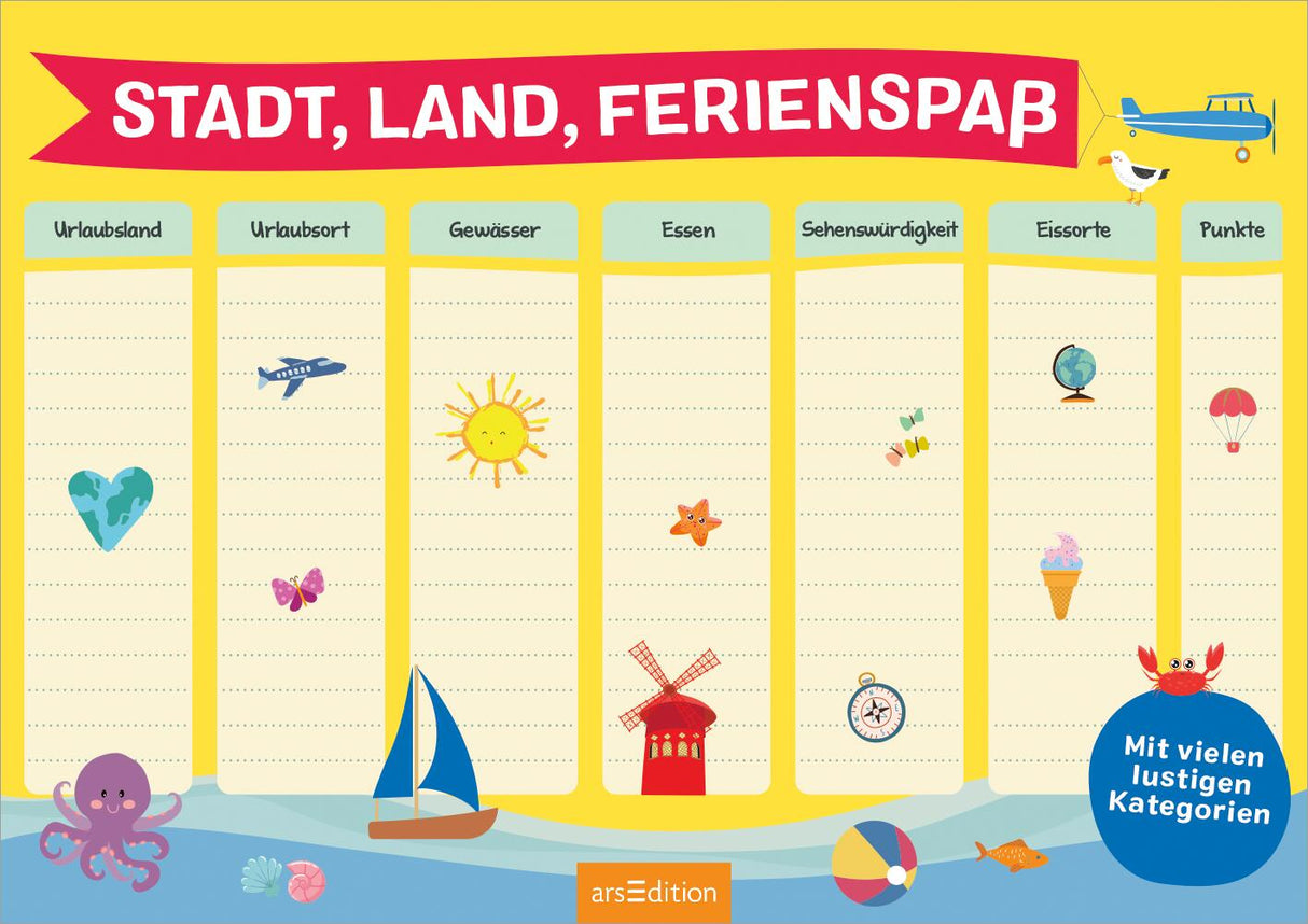 Stadt, Land, Ferienspaß