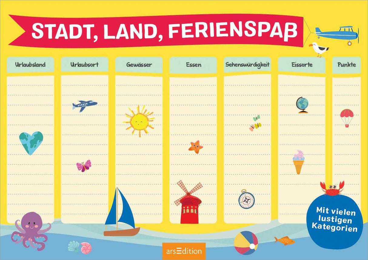 Stadt, Land, Ferienspaß