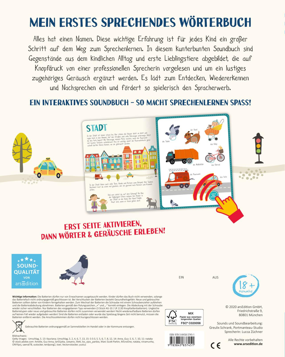 Mein sprechendes Soundbuch - Erste Wörter