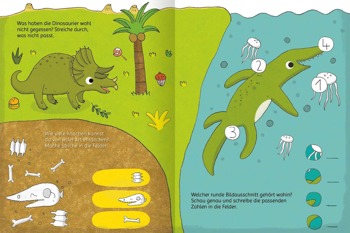 Lustige Dino-Rätsel